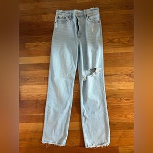 Abercrombie 90’s Straight Ultra High Rise Jeans